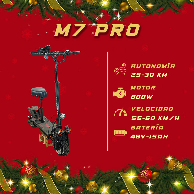Scooter con asiento E-Hermas M7PRO