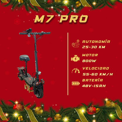 Scooter con asiento E-Hermas M7PRO