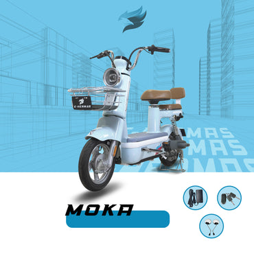 Moto bici eléctrica E-Hermas Moka