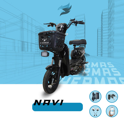 Moto bici eléctrica E-Hermas Navi