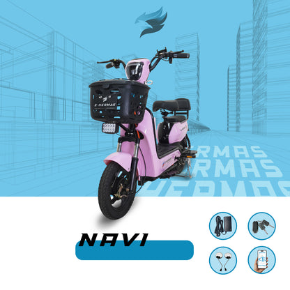 Moto bici eléctrica E-Hermas Navi