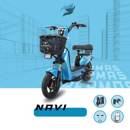 Moto bici eléctrica E-Hermas Navi