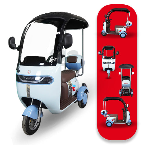 Triciclo Eléctrico E-Hermas Q2