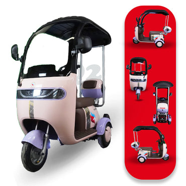 Triciclo Eléctrico E-Hermas Q2