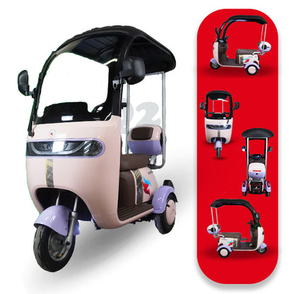 Triciclo Eléctrico E-Hermas Q2