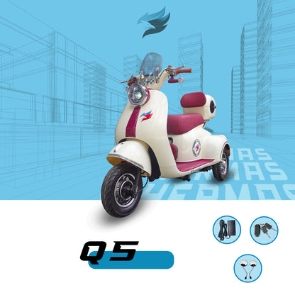 Trimoto eléctrica E-Hermas Q5