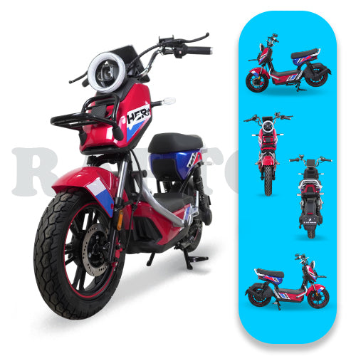 Moto bici eléctrica E-Hermas Raptor