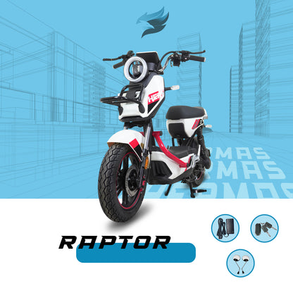 Moto bici eléctrica E-Hermas Raptor