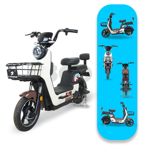Moto bici eléctrica E-Hermas S800