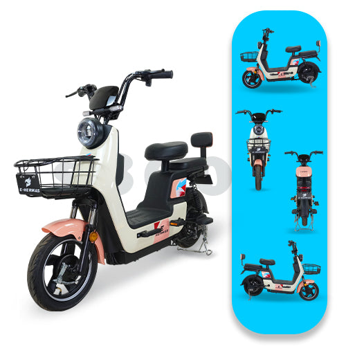 Moto bici eléctrica E-Hermas S800