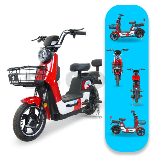 Moto bici eléctrica E-Hermas S800