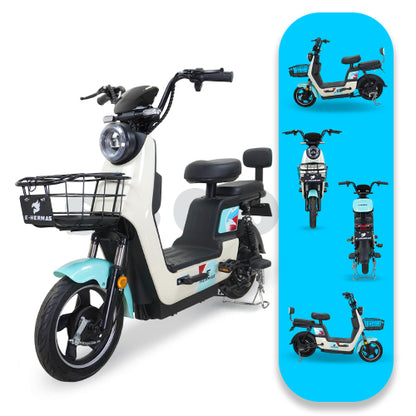 Moto bici eléctrica E-Hermas S800