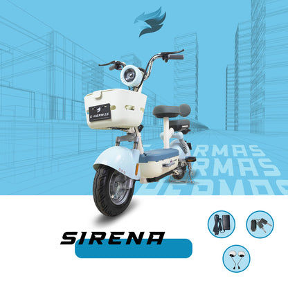 Moto léctrica E-Hermas Sirena