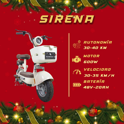Moto léctrica E-Hermas Sirena