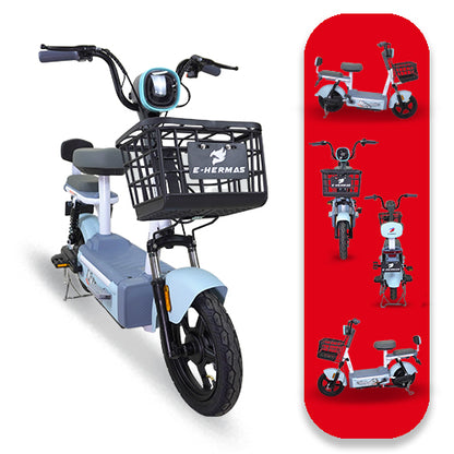 Moto bici eléctrica E-Hermas Super Nice