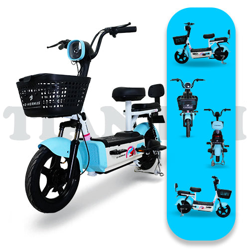 Moto bici eléctrica E-Hermas Tian Lai