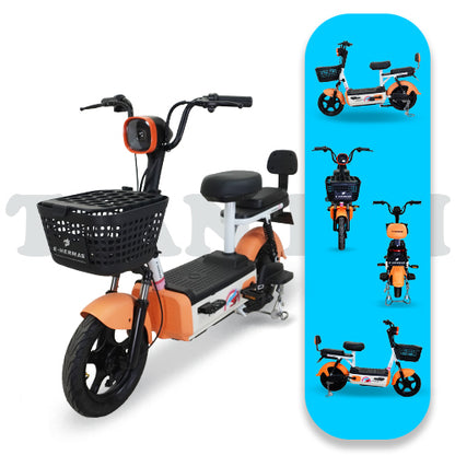 Moto bici eléctrica E-Hermas Tian Lai