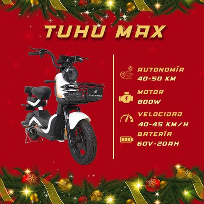Moto bici eléctrica E-Hermas Tuhu max