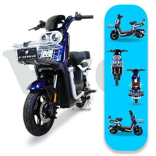 Moto bici eléctrica E-Hermas V70
