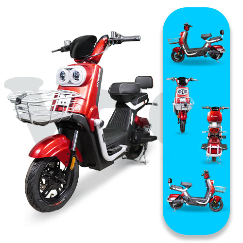 Moto bici eléctrica E-Hermas V70