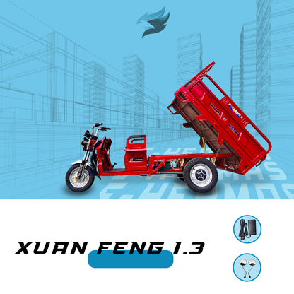 Triciclo Eléctrico de carga Xuan Feng 1.3