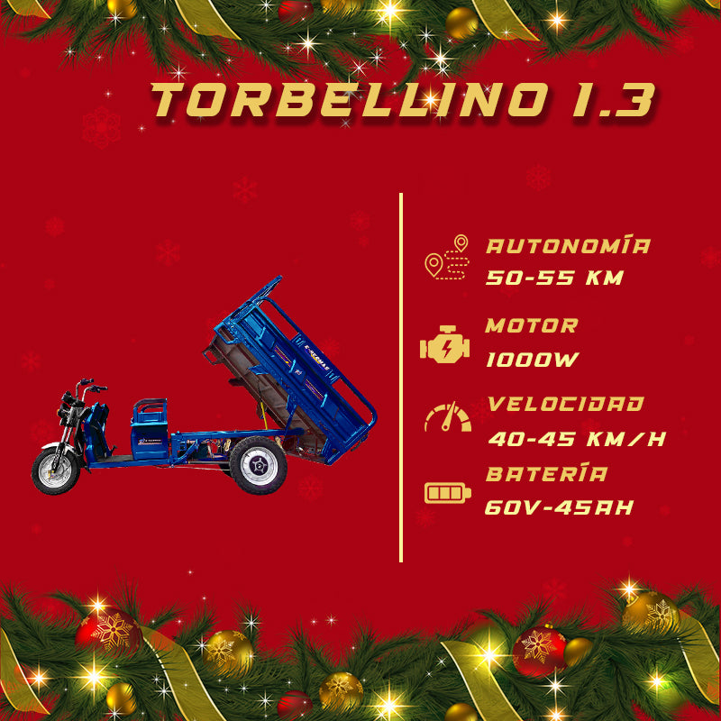 Triciclo Eléctrico de carga Xuan Feng 1.3